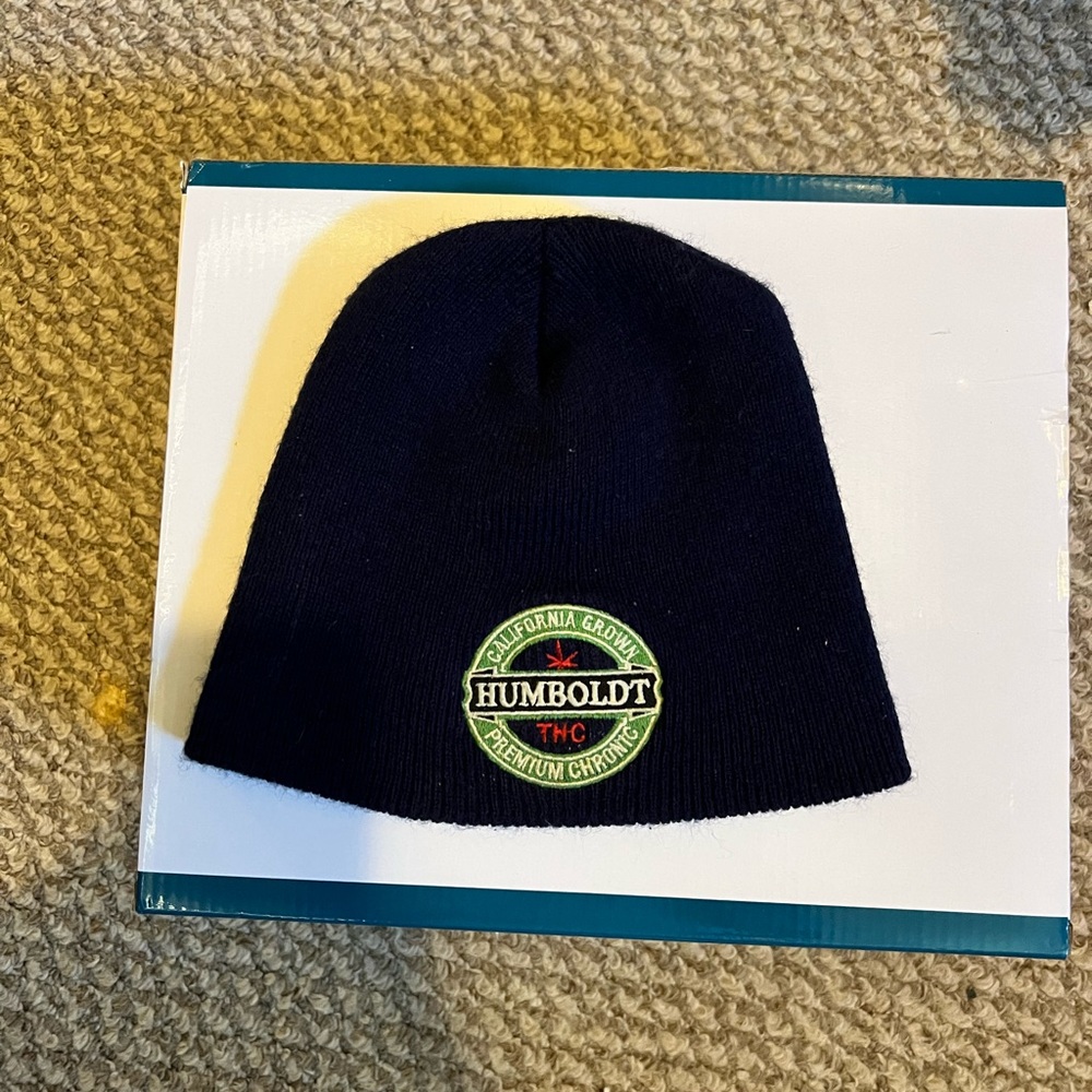 Humboldt California grown beenie, dark blue, OS
